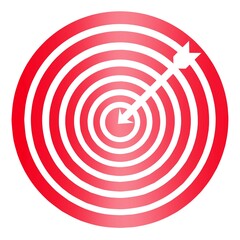 Target icon. Target png. Target with arrow png