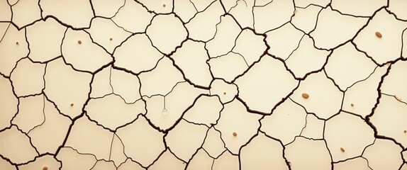 Old texture craquelure featuring cracks.