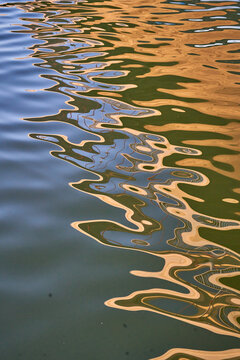 reflejos, agua , rio