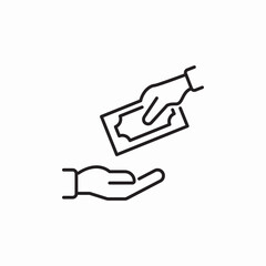 cash payment icon sign vector