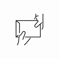 envelope offer icon sign vector