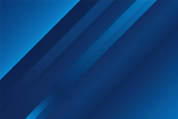 Obraz premium Elegant Abstract of Blues: a striking modern abstract composition of overlapping geometric shapes, with vibrant shades of blue, conveying a sense of depth and dynamism.