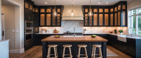 Neutral Color Palette Classic kitchens frequently incorporate neutral tones like whites, creams, beige, and soft pastels, fostering a serene and welcoming ambiance.