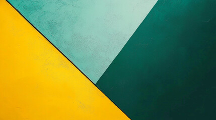 Abstract geometric background with yellow green and teal colors art wall bold image lines design