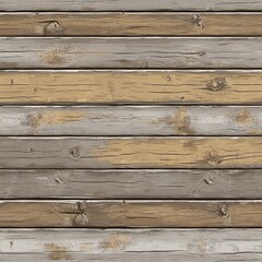 Naklejka premium Rustic weathered wood planks background texture.