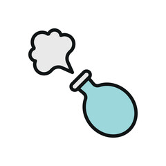 Whoopee cushion April Fool's Day icon represents classic prank humor, perfect for joke-themed designs, gag visuals, and playful trick illustrations.