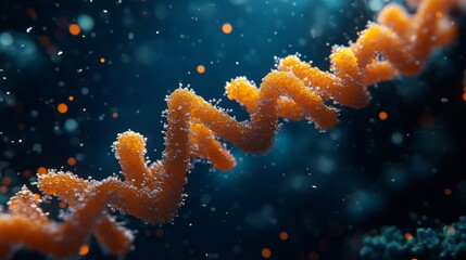 Shining Genetic Material in Modern Biotech Visualization