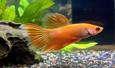 Fototapeta premium Goldfish in an Aquarium