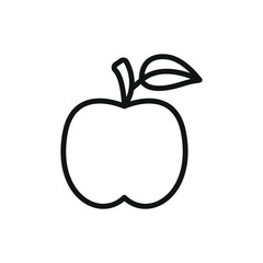Apple fruit World Health Day icon symbolizes nutrition and wellness, perfect for health-themed designs, diet awareness, and healthy lifestyle promotions.
