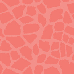 Abstract modern giraffe seamless pattern. Animals trendy background. Colorful decorative vector stock illustration for print, card, postcard, fabric, textile. Modern ornament of stylized skin.