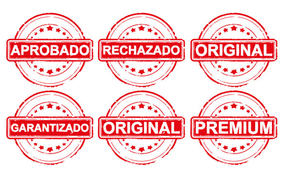 set de sellos