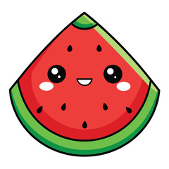 cute kawaii  fruits and vegetables 