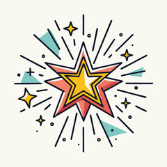 Sketch highlight elements, underline, and arrow with a brush stroke. Emphasis lines, speech bubble doodles, sparkle icons. Vector illustration