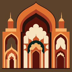 Muslim architecture geometric design elements