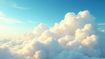 white cloud background