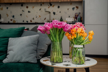 Tulips bringing spring vibes into the home