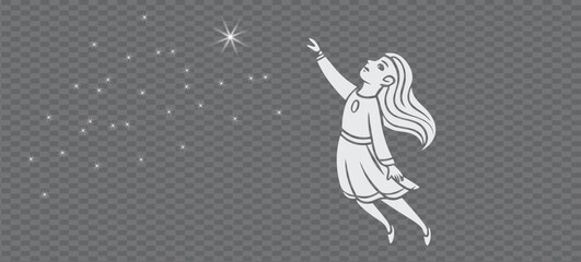 Glowing light effect with many glitter particles stars shine with special light. Vector sparkles