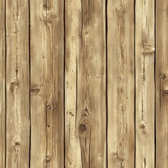 Fototapeta premium Seamless light brown wood plank texture.