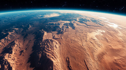 The vast Sahara Desert extends into Morocco, forming part of one of the largest arid landscapes on Earth