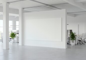 Fototapeta premium Spacious Modern Office Design