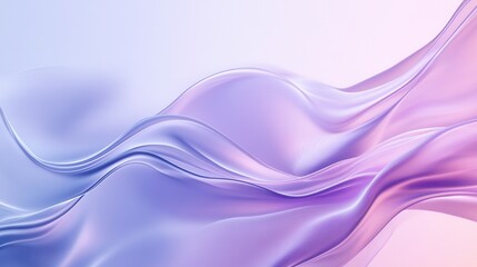 Gentle transition of lavender and pale blue creates a serene, meditative atmosphere with space for peaceful thoughts and reflections