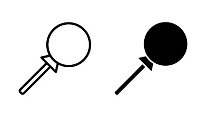 Candy icon vector. candy sign and symbol.