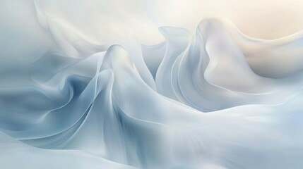 Obraz premium Abstract white and light gray wave modern soft luxury texture with smooth and clean vector subtle background.
