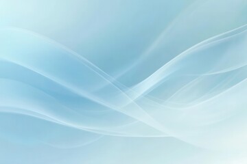 Naklejka premium Modern veterinary banner design featuring flowing gradient lines in light blue and white for a mobile vet service advertisement