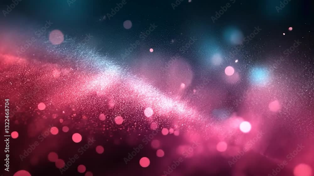 Canvas Prints cosmic dust: a celestial abstract