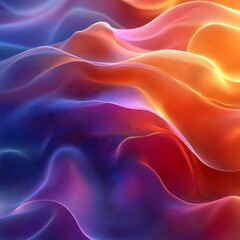 Obraz premium Cosmic inspired abstract pattern featuring vibrant and dynamic colorful hues