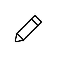 Pencil icon vector illustration. pen sign and symbol. edit icon vector