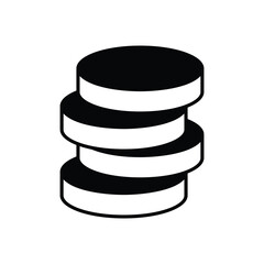 Coins  vector icon