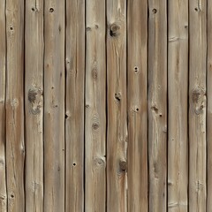 Obraz premium Seamless vertical weathered wood plank texture.