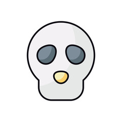 Skull  vector icon