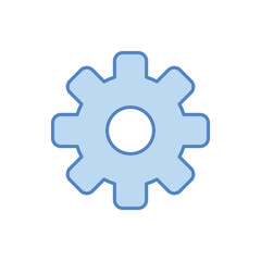 Settings Gear vector icon