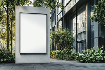 Outdoor Blank Advertisement Billboard