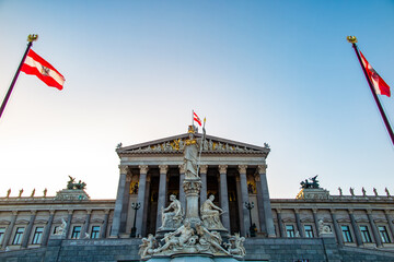 View of the Epstein palace in Wien