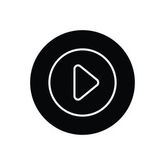 Play Button vector icon