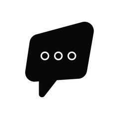 Chat Bubble vector icon