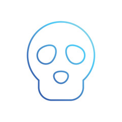 Skull  vector icon