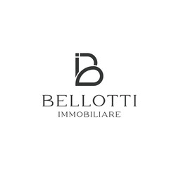 Bi IB Luxury Real Estate Business Monogram logo design