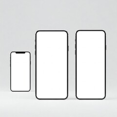 Ultra Realistic 3D Mobile Mockups for UI/UX Presentation Template