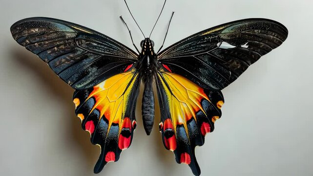 Australian Richmond Birdwing Butterfly winged