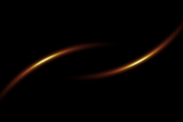 Black-orange-yellow gradient with an intertwined arc light effect. A unique gradient with a double-arc effect, where dark shadows merge with fiery warm tones.