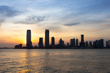 sunset over brooklyn