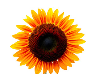 Fototapeta premium Sunflower Isolated Transparent Background