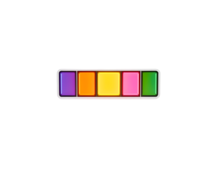 Loading bar isolated on transparent background