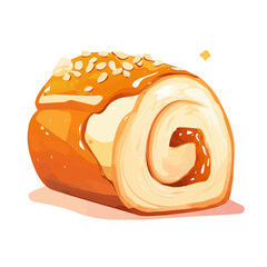 Jam Roll Cake – A Sweet Swirl of Delight
