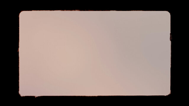 Damaged retro old Film projector overlay, realistic vintage rolling movement effect. High quality 4k footage