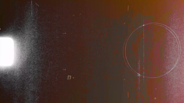 Vintage looping film strip blackbackground. Videotape with scratches and stains. Old camera roll animation. Dirt, grain and scratches to add an analog touch. High quality 4k footage